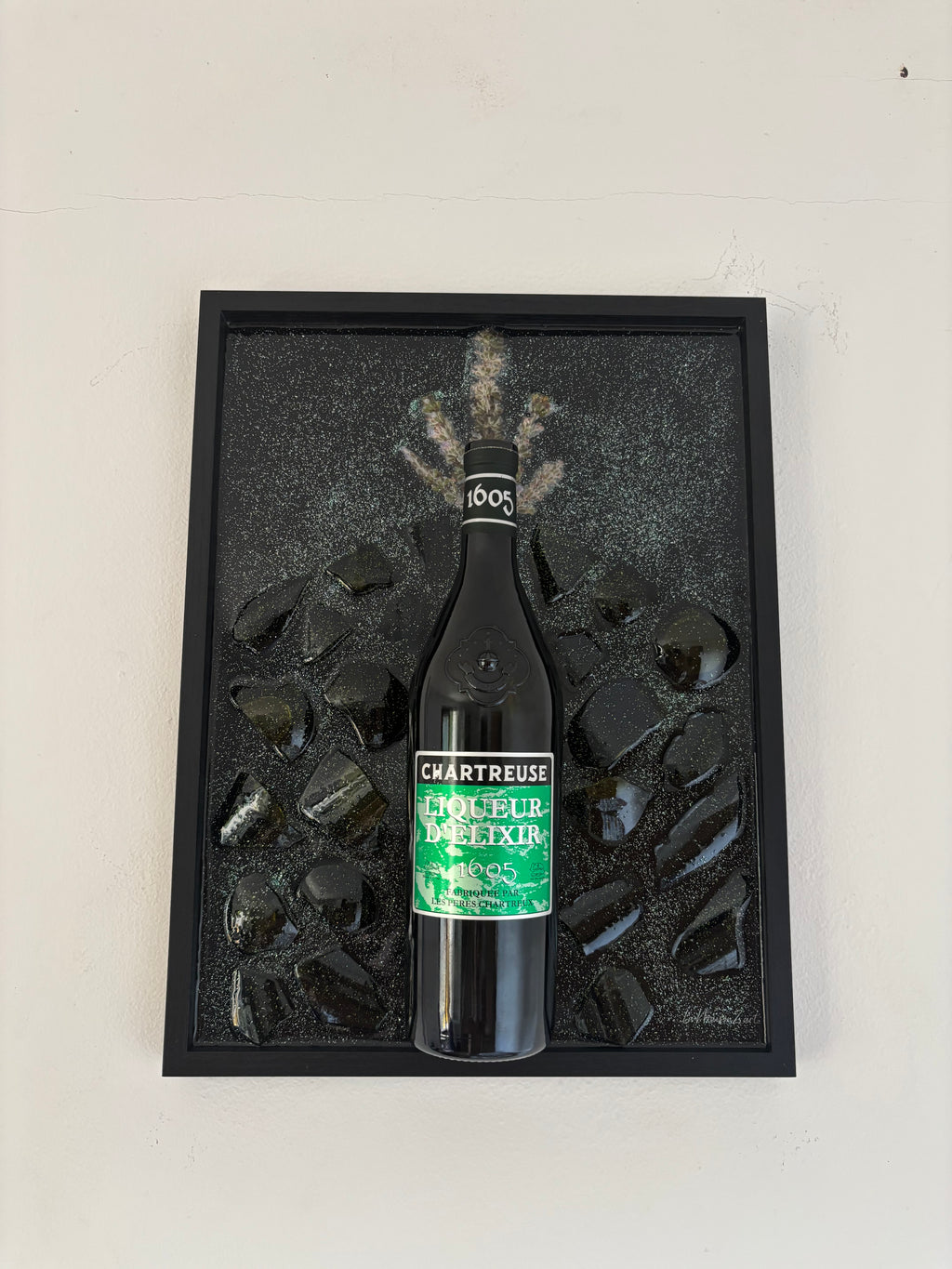 Cadre chartreuse Elixir 1605- Pièce unique